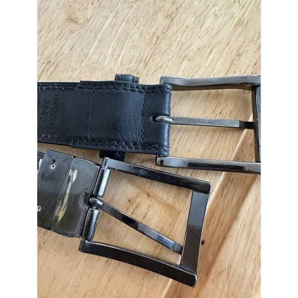 Men’s size 36/38 Black Belts - Picture 6 of 8